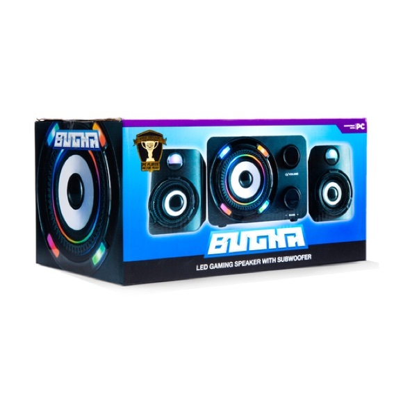 Bugha LED Gaming Speakers & Subwoofer Set - Picture 2 of 4